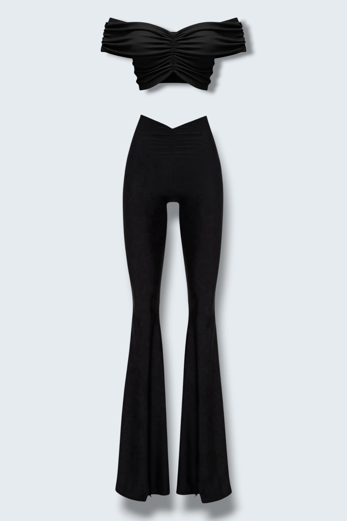 Set Top Goddess II BL x Trousers Muse